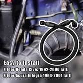 Braided Fuel Line- For Honda-Acura B/D Series D15 D16 B16B,B16A,B18C,D16